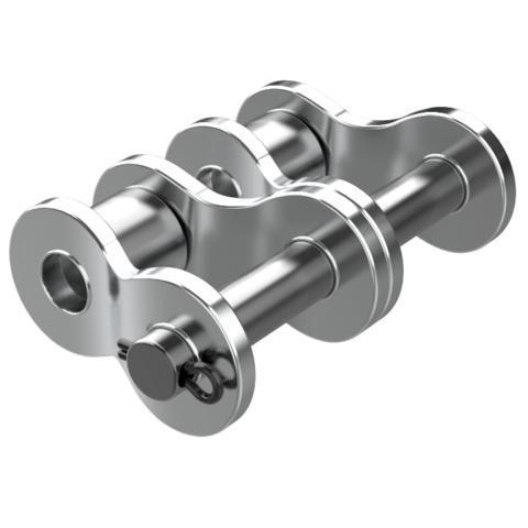 Gekröpftes Glied 32 B-2 mit Splint JWIS Gekröpftes Glied 32 B-2 mit Splint JWIS
