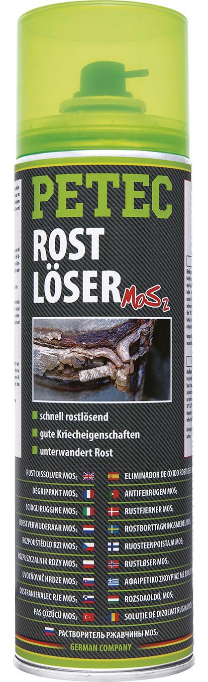 Petec Rostlöser MoS2 Spray, 500ML        Petec Rostlöser MoS2 Spray, 500ML