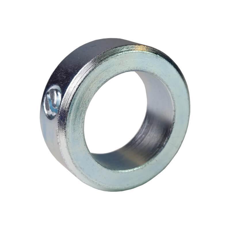 Stellring 12 x 22 x 12 mm verzinkt DIN 705 Form A mit Gewindestift Stellring 12 x 22 x 12 mm verzinkt DIN 705 Form A mit Gewindestift