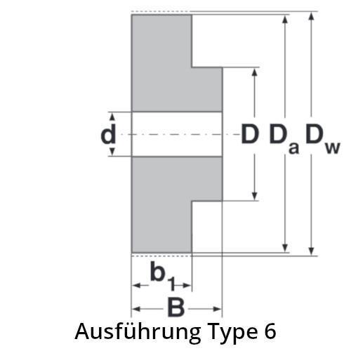 Zahnscheibe 72-5M-15