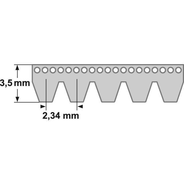 10 PJ 1316 mm Keilrippenriemen PIX-X'ceed®