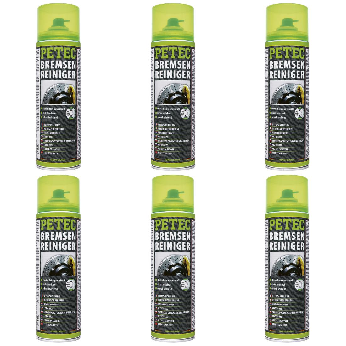 Petec Bremsenreiniger Spray 500ML  Petec Bremsenreiniger Spray 500ML