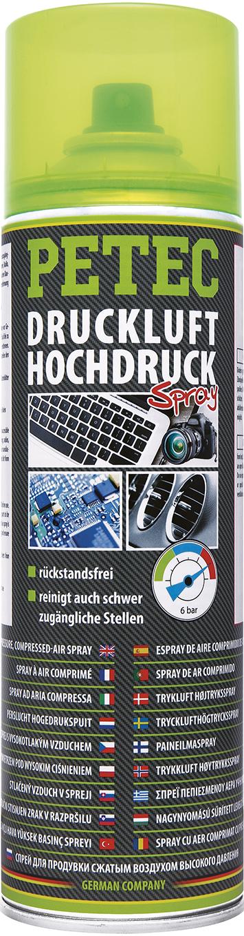 Petec Druckluft Hochdruck Spray, 400ML