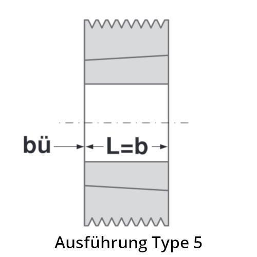 PJ 160x12 TB 2012 Keilrippenriemenscheibe