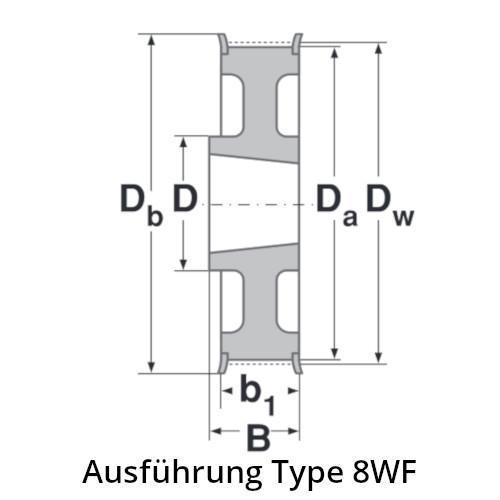 Zahnscheibe TB 44 L 050 (1610)